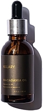 Органічна нерафінована олія макадамії холодного віджиму - Hillary Organic Cold-Pressed Macadamia Oil — фото N1