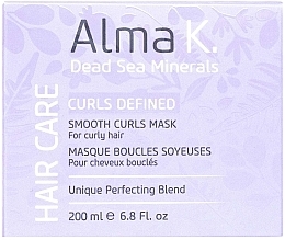 Разглаживающая маска для вьющихся волос - Alma K. Curls Defined Smooth Curls Mask — фото N2