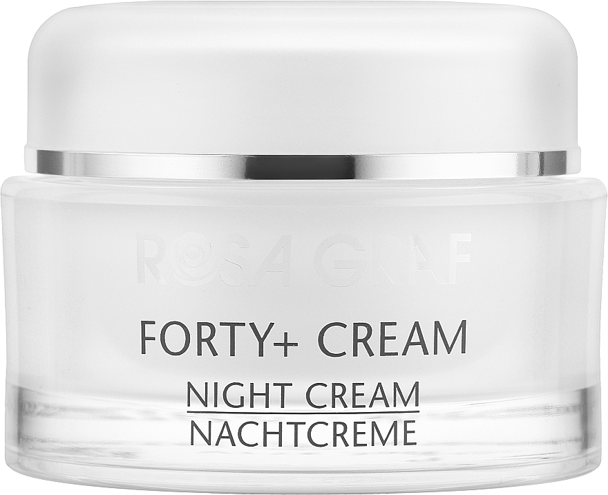 Нічний крем - Rosa Graf Forty+ Night Cream 40+ — фото N1