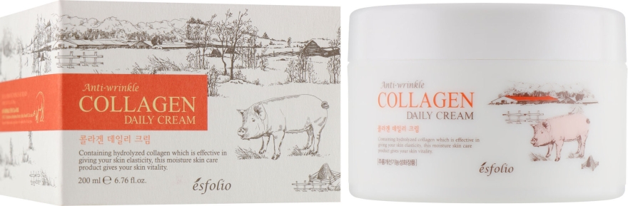 Коллагеновый крем - Esfolio Collagen Daily Cream