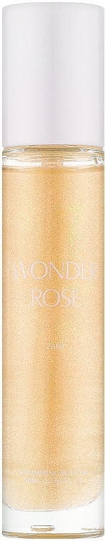 Zara Wonder Rose - Мерцающее масло для тела — фото N1