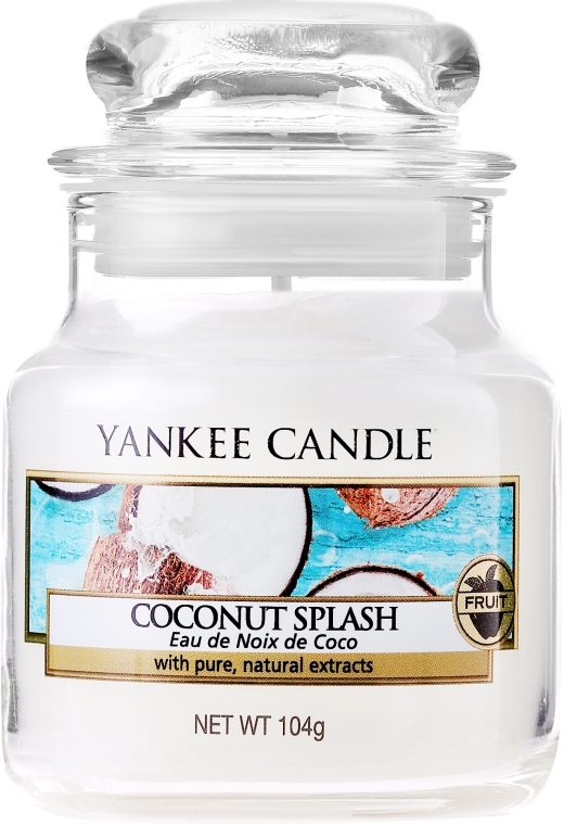 Ароматична свічка у банці - Yankee Candle Coconut Splash — фото N3