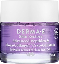 Духи, Парфюмерия, косметика Охлаждающая гелевая маска для лица - Derma-E Advanced Peptides & Flora-Collagen™ Cry-Gel Mask