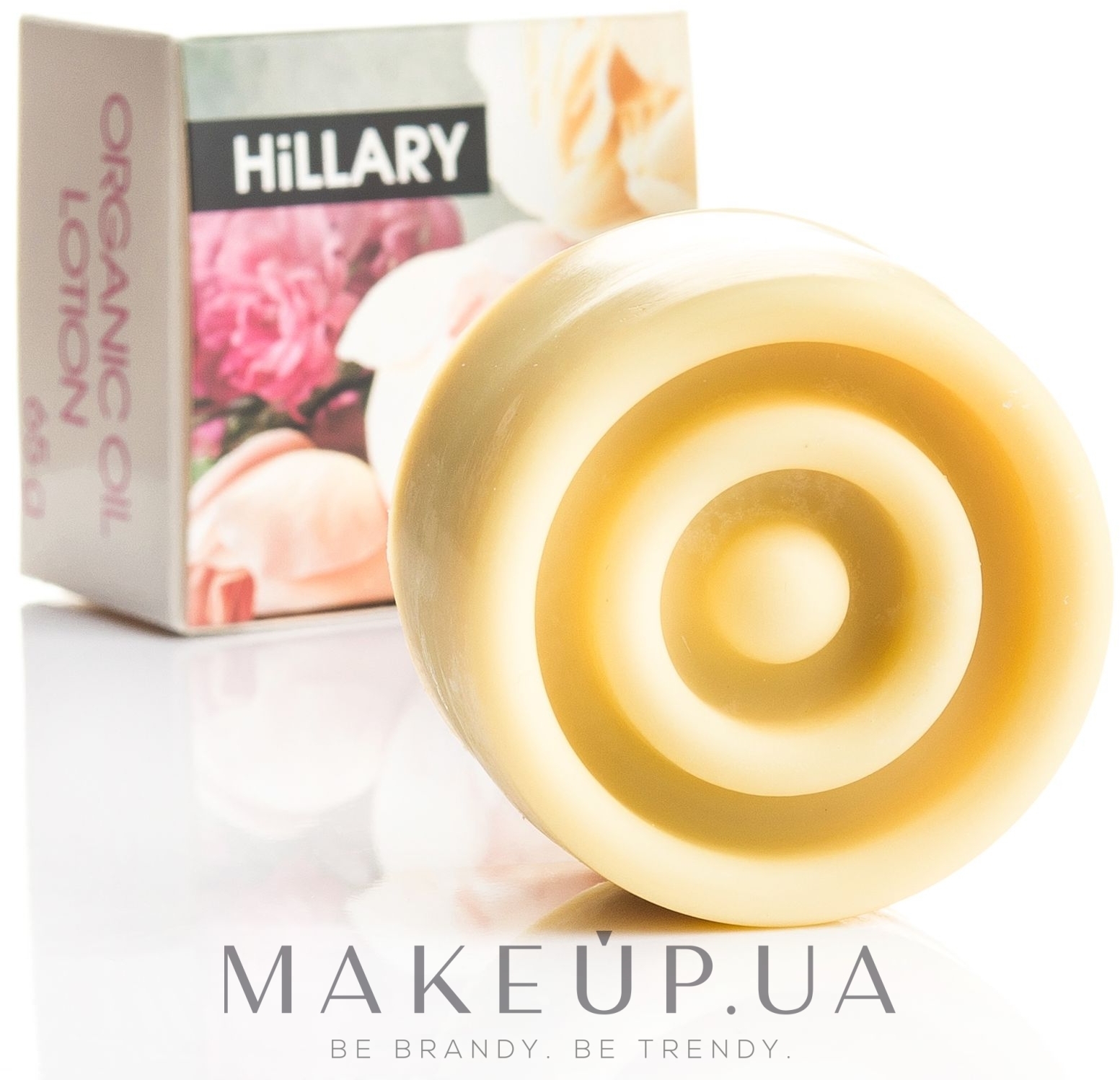 Твердое парфюмированное масло для тела - Hillary Perfumed Oil Bars Flowers  — фото 65g