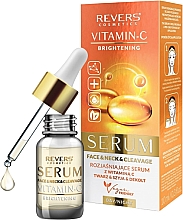 Освітлювальна сироватка для обличчя з вітаміном С - Revers Brightening Serum For Face Vitamin C — фото N1