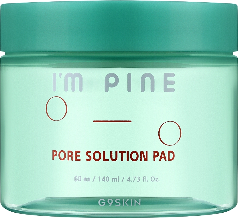 Очищающие пады с экстрактом сосны - G9Skin I'm Pine Pore Solution Pad — фото N1