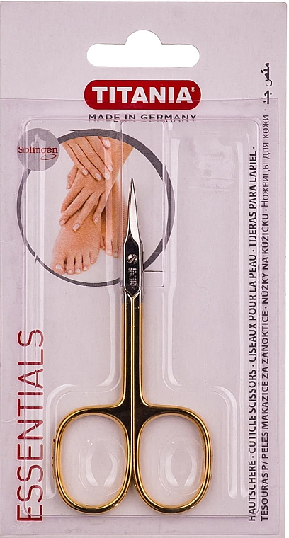 Ножницы для кутикулы 1050/11 GH B - Titania — фото N1