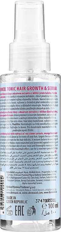 Сыворотка для волос - Dermacol Hair Ritual Hair Growth & Serum — фото N2