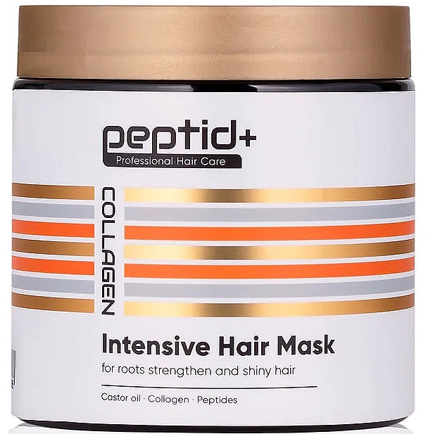 Інтенсивна маска для волосся з колагеном - Peptid+ Collagen Intensive Hair Mask — фото N1