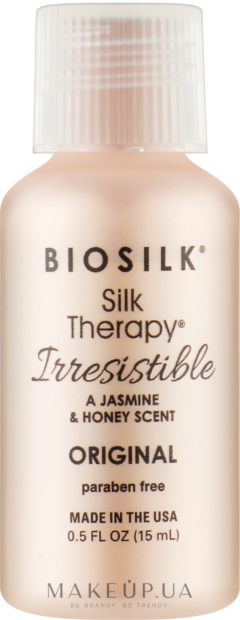 Сыворотка для волос - Biosilk Silk Therapy Irresistible Original — фото 15ml