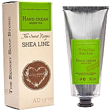 Духи, Парфюмерия, косметика Крем для рук "Зеленый чай" - Soap&Friends Shea Line Hand Cream Green Tea