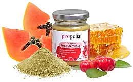 Харчова добавка для зміцнення організму - Propolia Vital Energy Propolis, Honey, Royal Jelly & Ginseng — фото N3