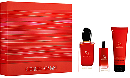 Парфумерія, косметика Giorgio Armani Si Passione - Набір (edp/100ml + edp/15ml + b/lot/75ml)