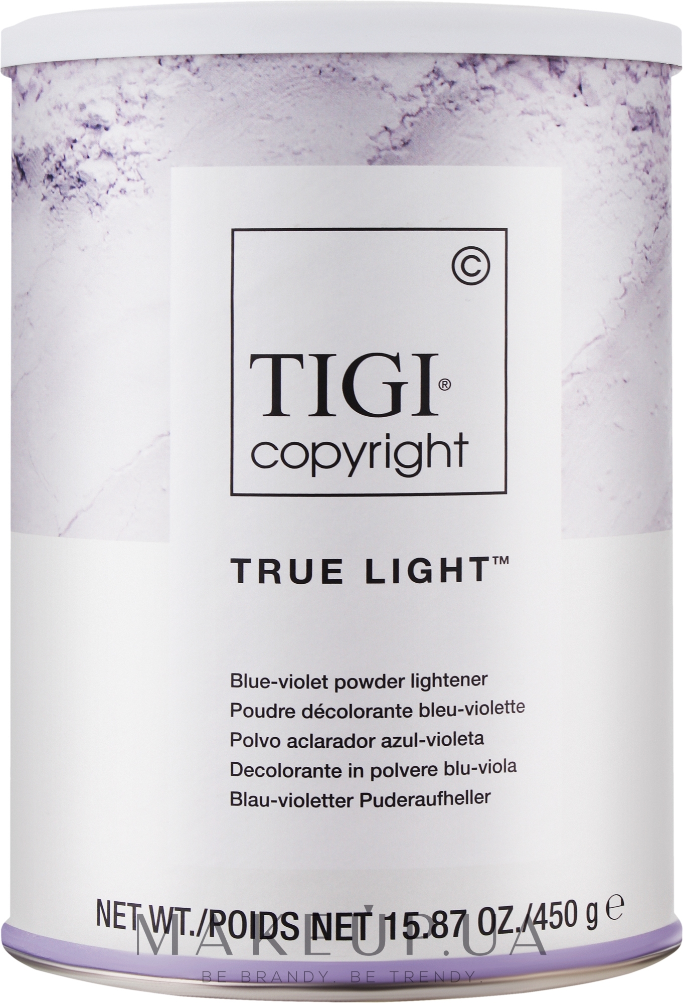 Знебарвлювальний порошок - Tigi True Light Violet — фото 500g
