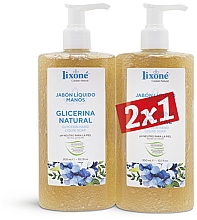 Парфумерія, косметика Набір - Lixon Glycerin Natural Hand Soap (h/soap/2x300ml)