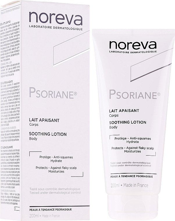 Успокаивающее увлажняющее молочко для тела - Noreva Laboratoires Psoriane Soothing Moisturizing Fluid — фото N1