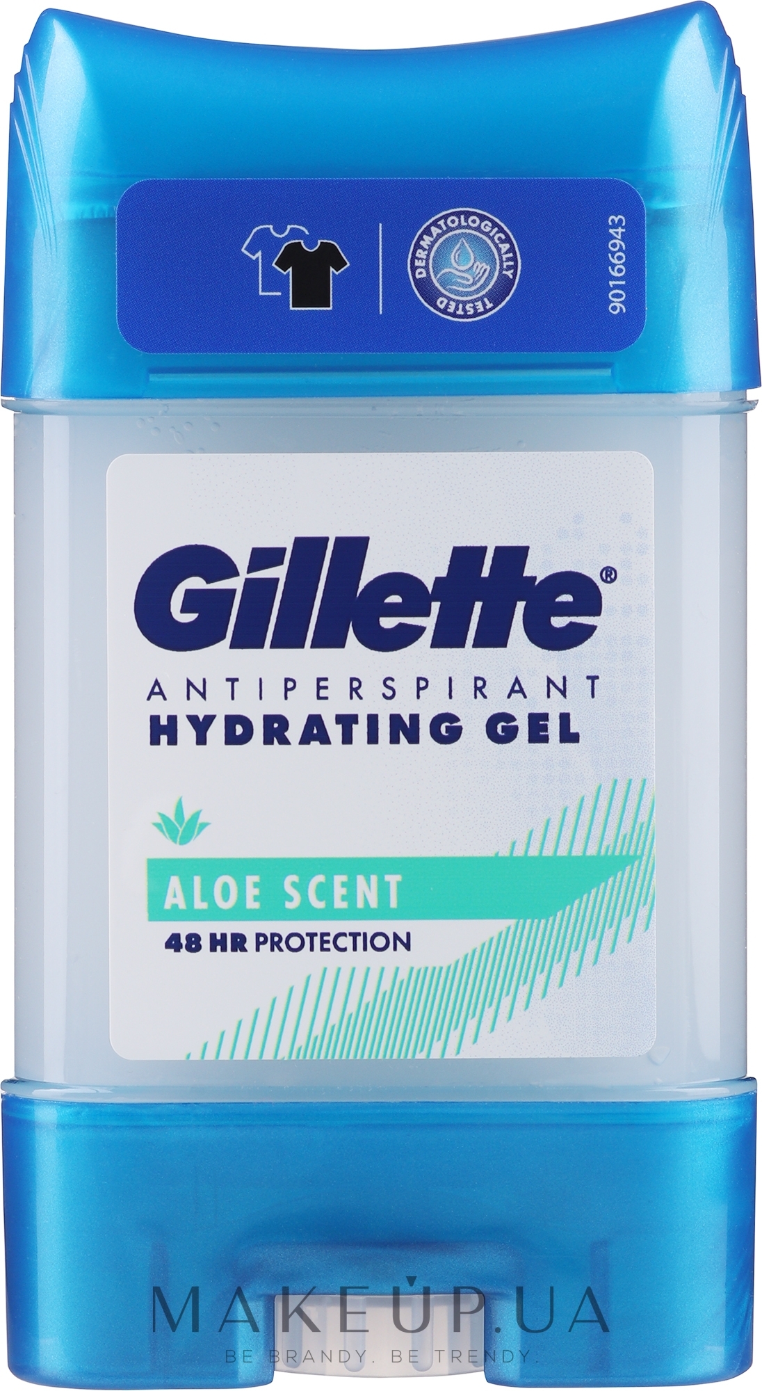 Дезодорант-антиперспірант гелевий - Gillette Aloe Antiperspirant Gel — фото 70ml