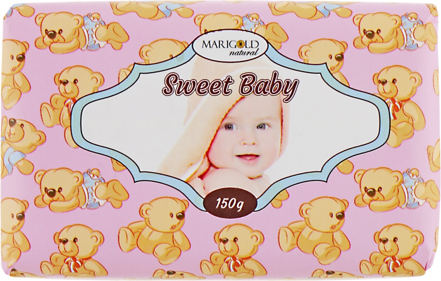 Натуральное мыло "Сладкий малыш" - Marigold Natural Soap — фото N1