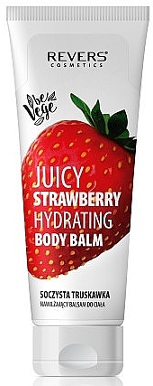 Увлажняющий бальзам для тела "Сочная клубника" - Revers Juicy Strawberry Hydrating Body Balm — фото N1