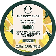 Духи, Парфюмерия, косметика Йогурт для тела для нормальной и сухой кожи - The Body Shop Mango Vegan Body Yogurt