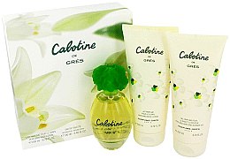 Парфумерія, косметика Gres Cabotine Women - Набір (edt/100ml + b/lot/200ml + sh/gel/200ml)