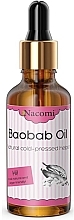 Олія для шкіри з ознаками старіння, з піпеткою - Nacomi Baobab Oil — фото N1