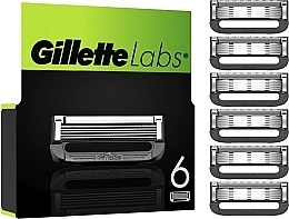 Парфумерія, косметика Змінні касети для гоління, 4 шт. - Gillette Labs