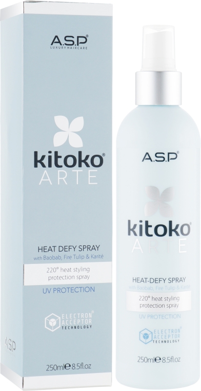 Термозахисний спрей для волосся - ASP Kitoko Arte Heat Defy Spray — фото N1