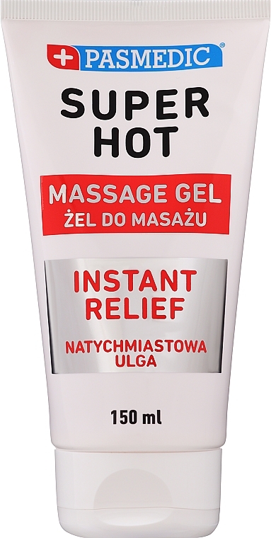 Супергорячий массажный гель для тела - Pasmedic Super Hot Massage Gel — фото N1