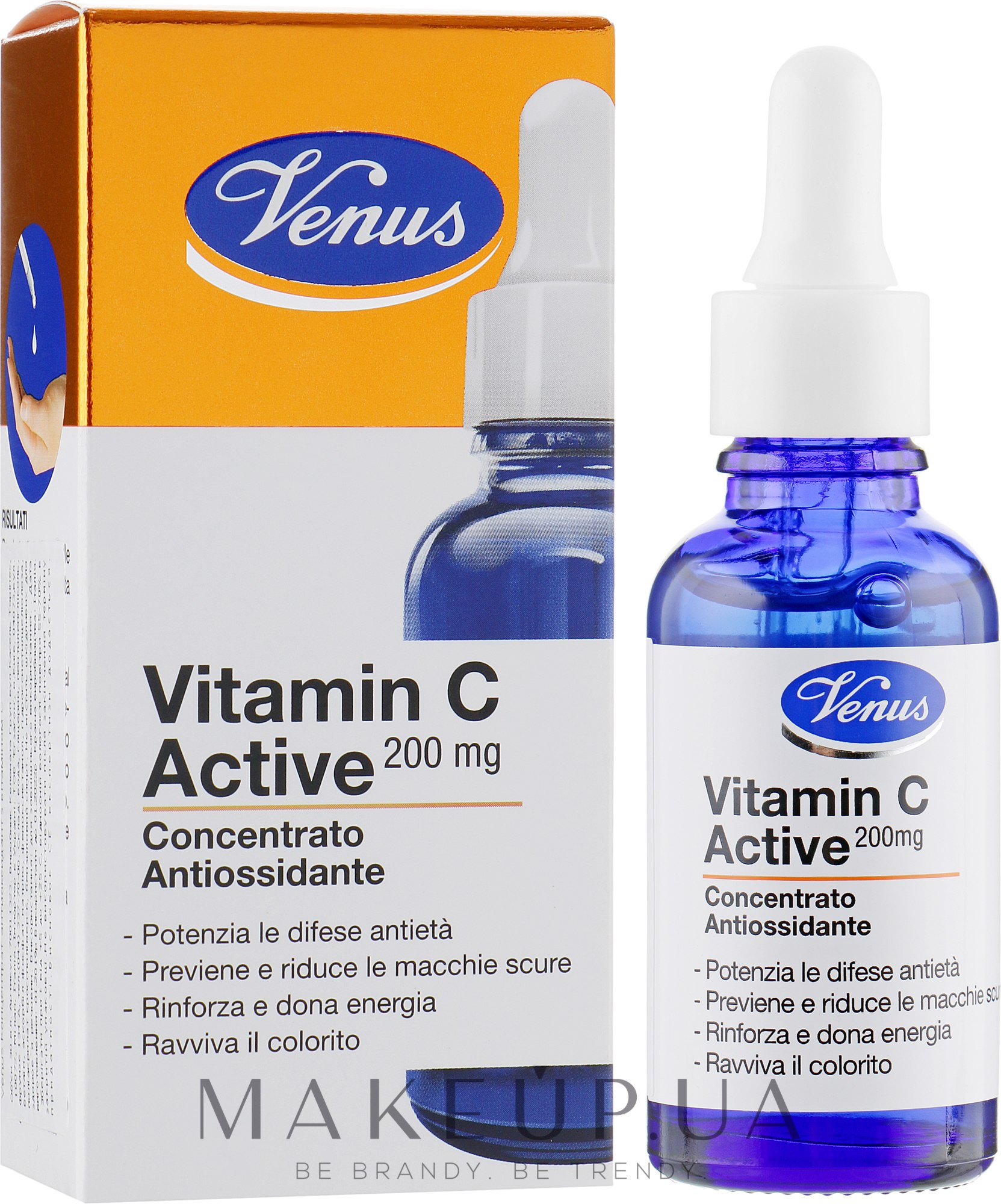 Концентрат-антиоксидант для лица с витамином С - Venus Vitamin C Active — фото 30ml