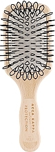 Гребінець з бука - Acca Kappa Protection Beech Wood Brush Looped Nylon Travel-Size — фото N1