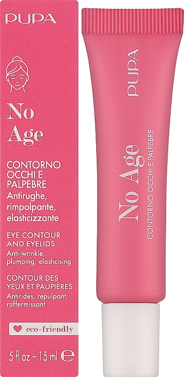 Крем для кожи вокруг глаз и век - Pupa No Age Eye Contour And Eyelid Cream — фото N2