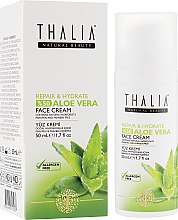 Парфумерія, косметика Живильний крем для обличчя з алое вера - Thalia Aloe Vera Face Cream
