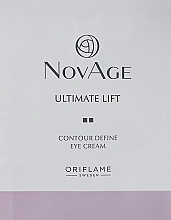 Духи, Парфюмерия, косметика Сыворотка-лифтинг для лица и шеи - Oriflame NovAge Ultimate Lift Contour Define Serum (пробник)