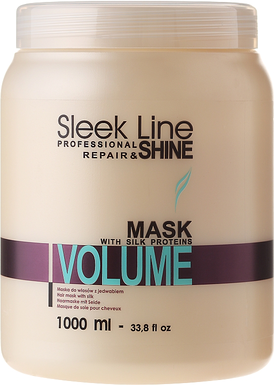 Маска для збільшення об'єму волосся - Stapiz Sleek Line Repair Volume Mask — фото N3