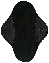 Многоразовая ежедневная прокладка с хлопком, черная - Soft Moon Ultra Comfort Regular — фото N1