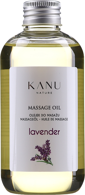 Массажное масло "Лаванда и сандал" - Kanu Nature Lavender Sandalwood Massage Oil — фото N1