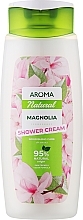 Гель для душа «Магнолия» - Aroma Natural Shower Gel — фото N1