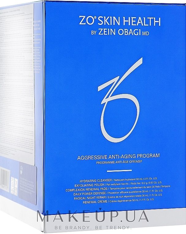 РОЗПРОДАЖ Агресивна антивікова програма - Zein Obagi Zo Skin Health Aggressive Anti-Aging Program * — фото N1