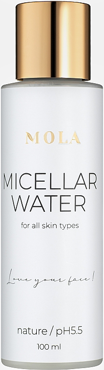 Міцелярна вода з гідролатом лаванди - Mola MIcellar Water — фото N3