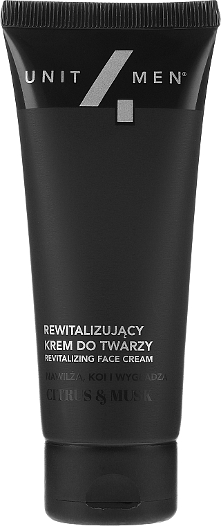 Восстанавливающий крем для лица - Unit4Men Citrus&Musk Revitalizing Face Cream — фото N2