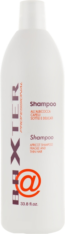 Шампунь для тонких и слабых волос "Абрикос" - Punti di Vista Baxter Professional Shampoo — фото N1