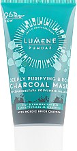 Маска з березовим вугіллям для глибоко очищення - Lumene Puhdas Deeply Purifying Birch Charcoal Mask — фото N1