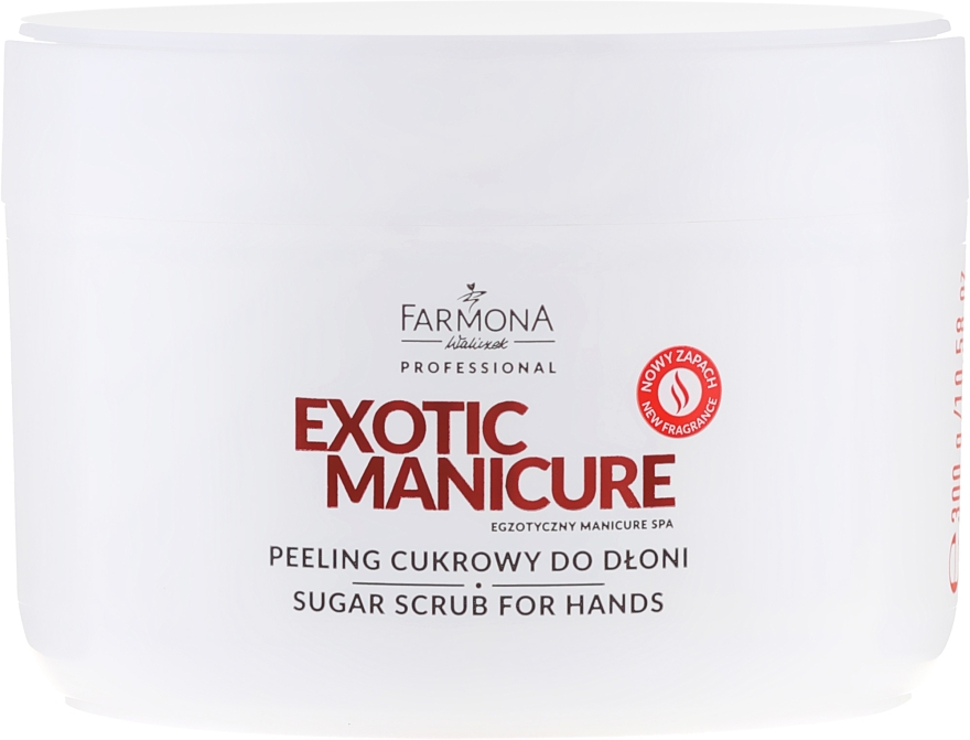 Сахарный пилинг для рук - Farmona Professional Exotic Manicure Scrub — фото N1