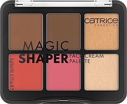 Палетка для макияжа лица - Catrice Magic Shaper Face Cream Palette — фото N2