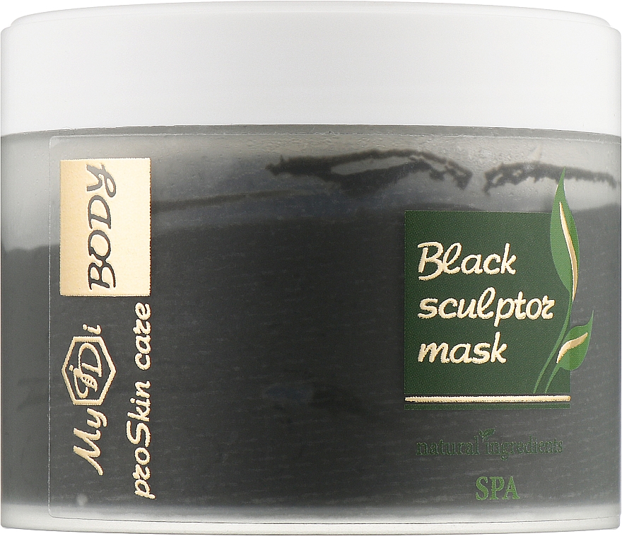 Черная маска-скульптор для тела - MyIDi SPA Black Sculptor Mask
