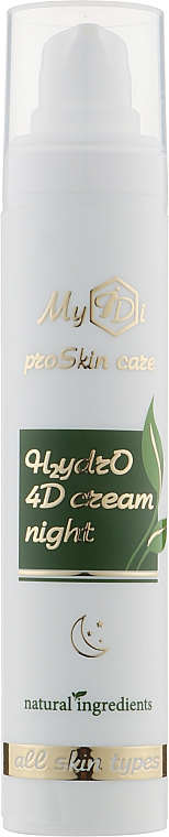 Увлажняющий 4D ночной крем для лица - MyIDi H2ydrO 4D Cream Night 