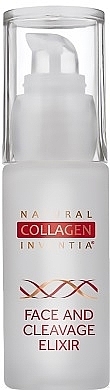 Еліксир для обличчя та зони декольте - Natural Collagen Inventia Face And Cleavage Elixir — фото N1