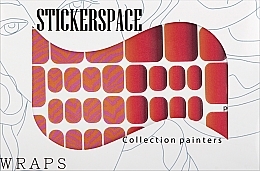 Дизайнерські наклейки для педикюру "Hot pedi" - StickersSpace — фото N1
