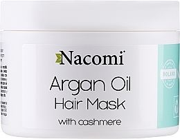 Духи, Парфюмерия, косметика Маска для волос - Nacomi Natural With Moroccan Argan Oil Hair Mask
